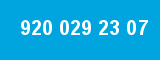 920 029 23 07